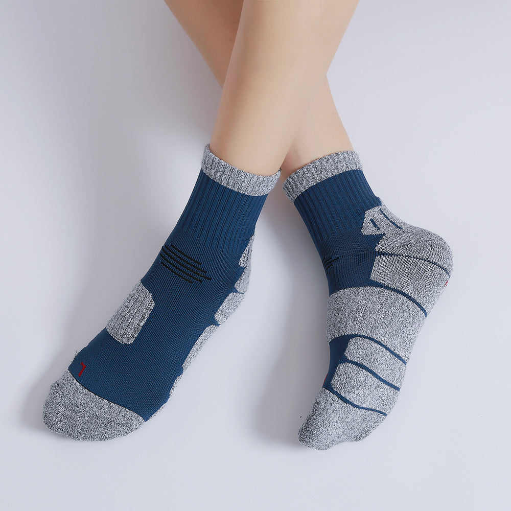 Men's Colorblock Sports Socks, Moisture Wicking