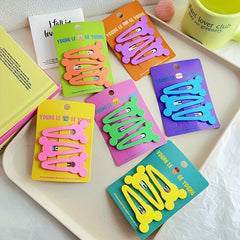 3pcs Cartoon Candy Hair Clips for Girls