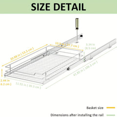 Heavy Duty Cabinet Pull Out Shelves - Slide Out Cabinet Organizer