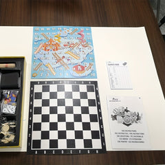Wooden Stick Chess Set - Multiple Gameplay - Food Packaging