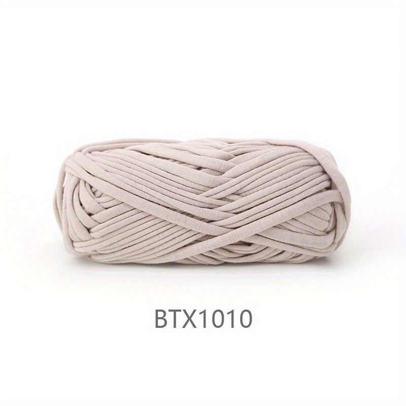 1pc T-shirt Yarn Soft Colored Yarn for DIY Projects 100g