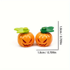 Halloween Stacking Blocks Set Spooky Pumpkin Heads Bats Spiders Ghost House