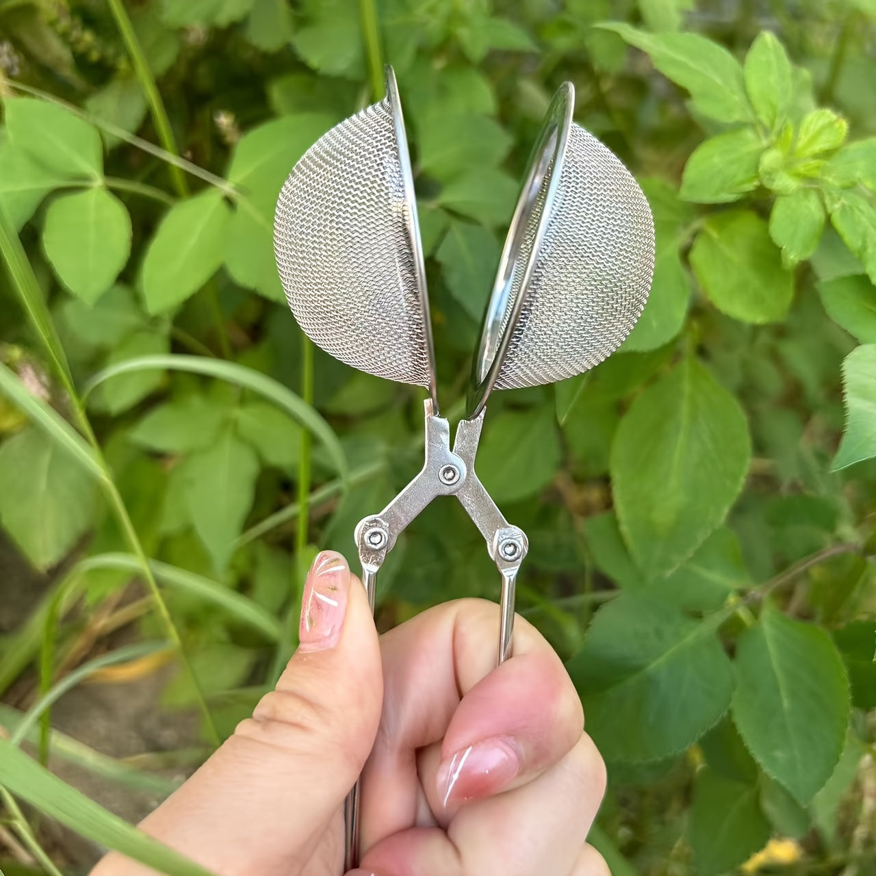 5 Large Stainless Steel Tea Filter for Seasoning