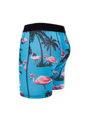 3pcs Men's High Stretch Boxer Briefs Breathable Shorts