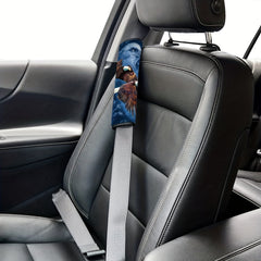Eagle Print Car Shoulder Protector Cover