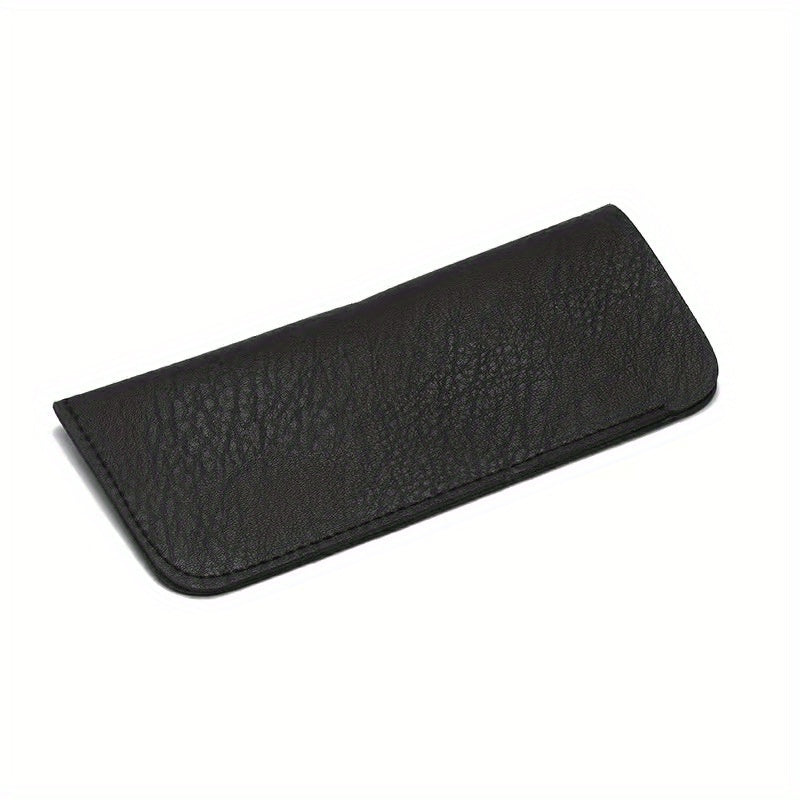 Soft Glasses Case Faux Leather Faux Fur Lined Case