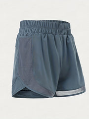 Mesh Pocket Quick-Drying Running Fitness Shorts