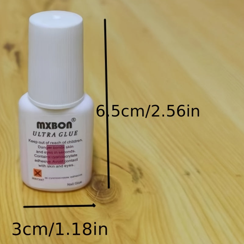 Strong Clear Gel Nail Glue for Acrylic & Press On Nails
