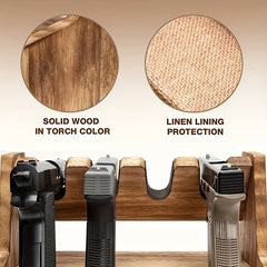 Solid Wood Heavy Duty Holder with Drawer, Accessories Organizer
