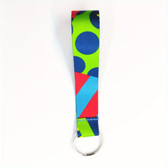Colorful Keychain with Metal Buckle Carabiner Pendant for Keys Backpacks