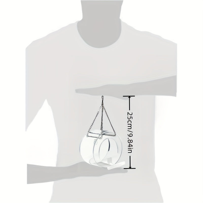 Hanging Bird Feeder with Suction Cup Decoration