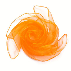 2pcs Chiffon Nylon Scarf Magic Scarf for Sports and Stage