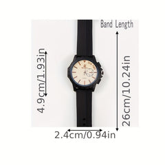 Business Men's Watch Casual Tape Men's Watch