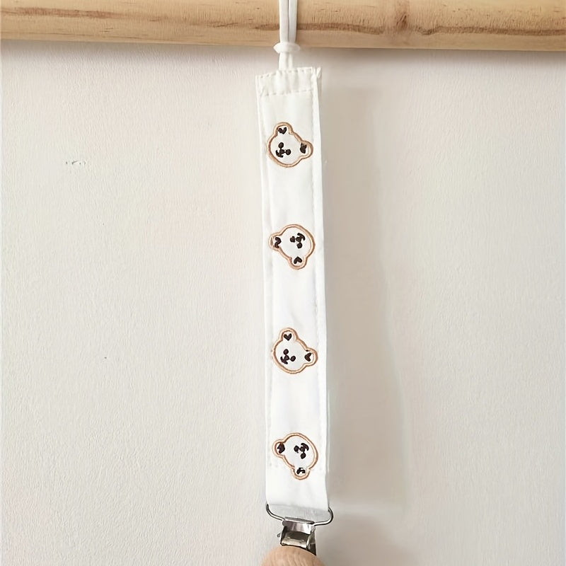 Baby Cartoon Pacifier Lanyard Anti-drop Clip Rope