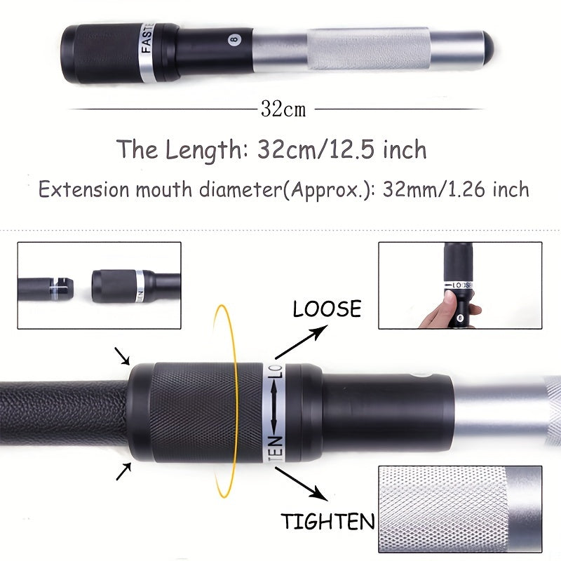Billiard Cue Lengthener Sleeve for Precision Control