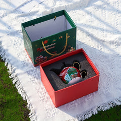 Christmas Ceramic Water Kettle Cup Set - Gift for Men Women