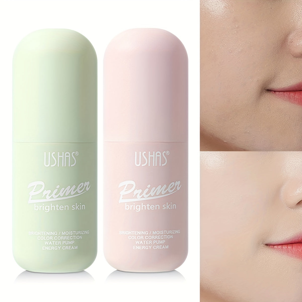 Hydrating Makeup Primer Cream Full Coverage Even Skin Tone Long Lasting