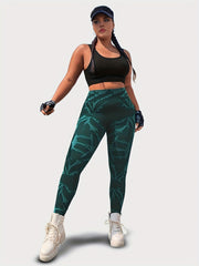 Tie Dye High Rise Yoga Leggings