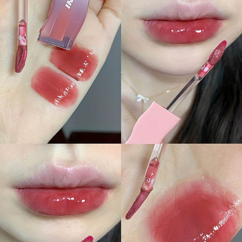 Energetic Clear Water Lip Glaze Lip Gloss Mirror Glass Lipstick