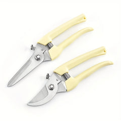2pcs Stainless Steel Garden Shears for Pruning Flowers Stems Plants