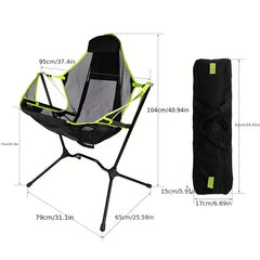 Portable Folding Leisure Swing Chair for Outdoor Camping