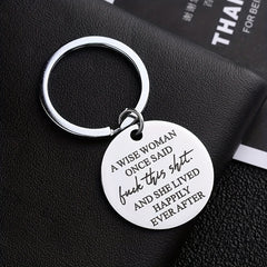 Unisex Stainless Steel Keychain Mother's Gift