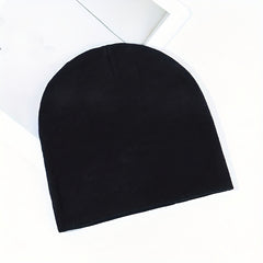 Y2K Skullies & Beanies Unisex Hip Hop Knit Hat Foldable Outdoor Stretch Cap