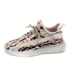 Men's Knit Running Shoes Breathable Sneakers for Running Jogging