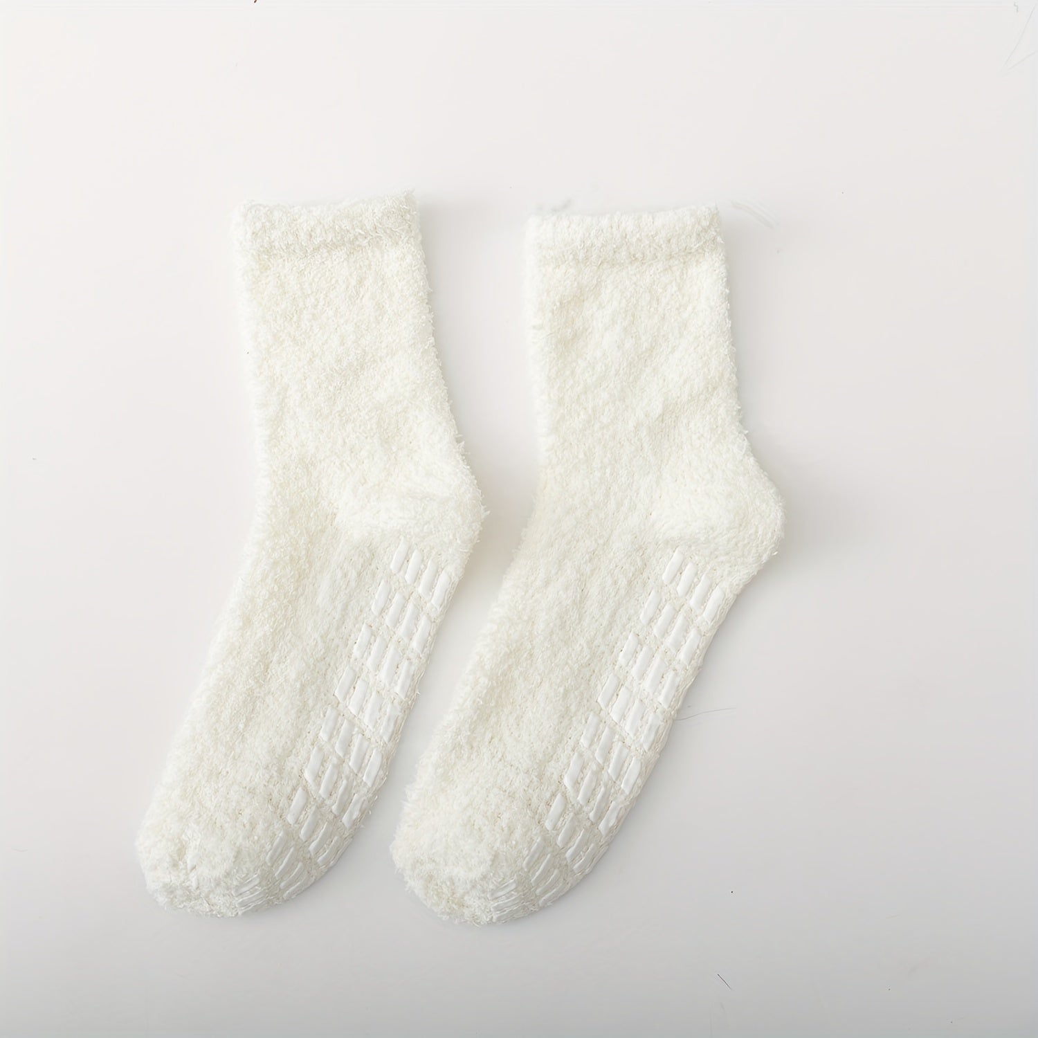 5 Pairs Cozy Fuzzy Socks Non slip Floor Stockings Women's Hosiery