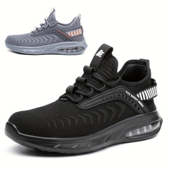 Breathable Steel Toe Anti Smashing Work Safety Shoes