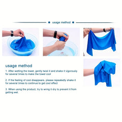 Quick Dry Microfiber Travel Towel Set for Sports Beach Swimming
