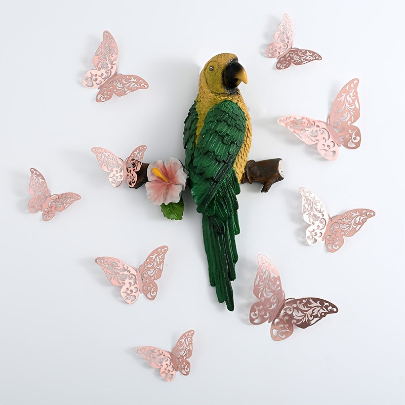 3D Hollow Butterfly Wall Paste Wedding Party Background Home Decor