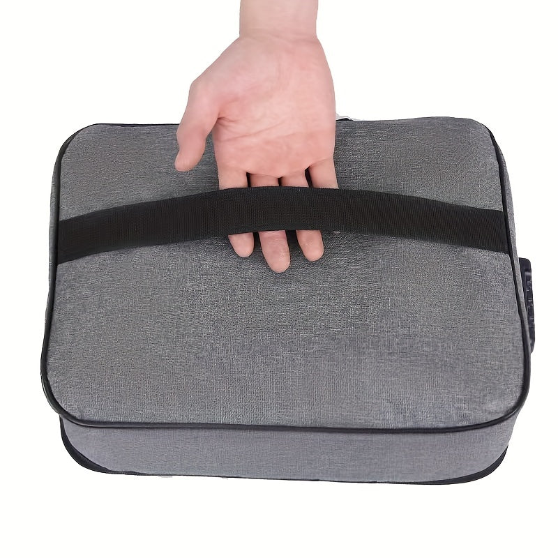 Document Storage Bag Large Capacity Functional Travel File Storage Bag