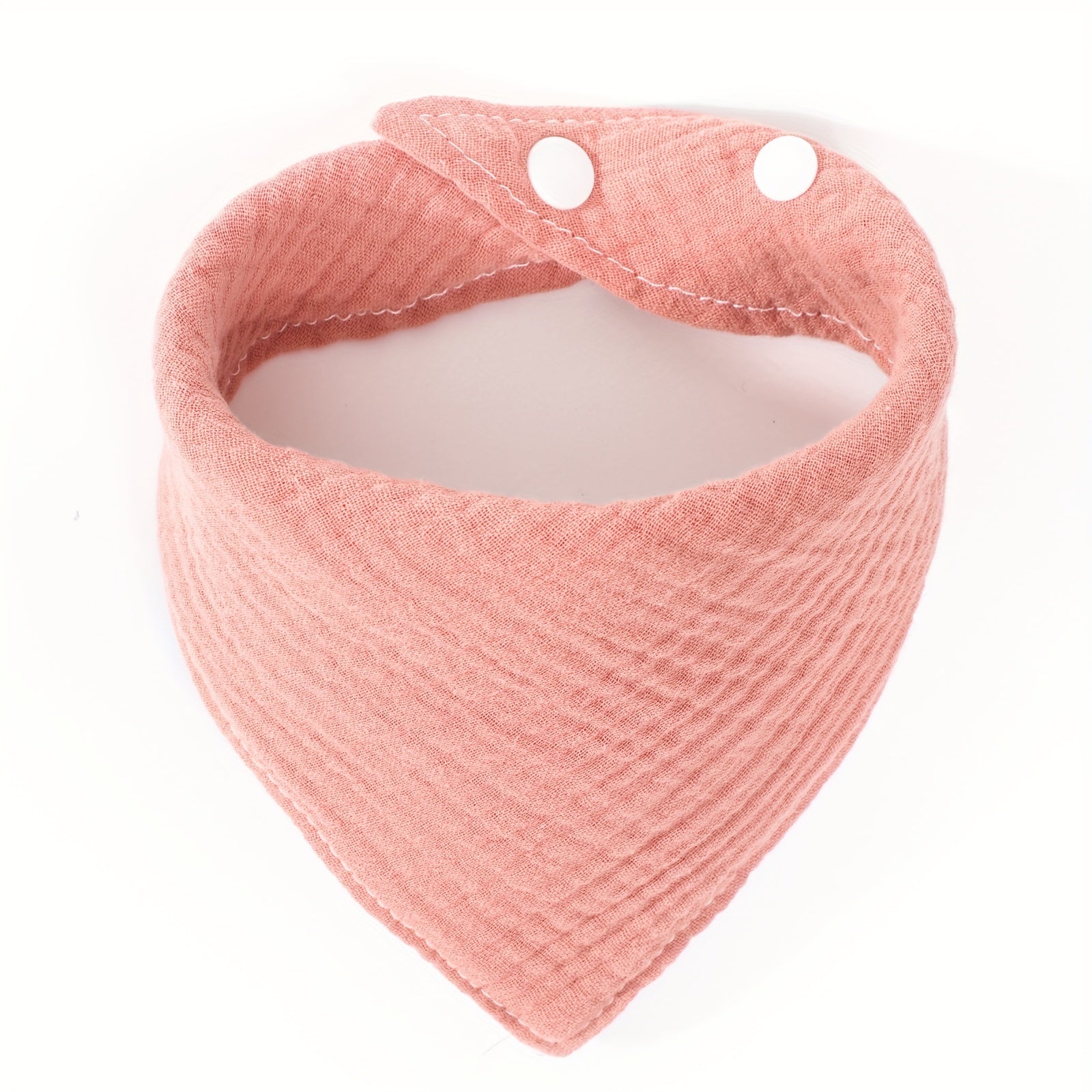 Baby Bib Four-layer Wrinkled Cloth Triangle Scarf