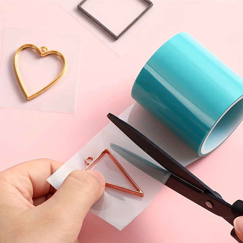 Metal Frame Epoxy Resin Pendant Mold Tape Set