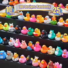 Rubber Ducks Toy Duckies For Kids Bath 10 Pack