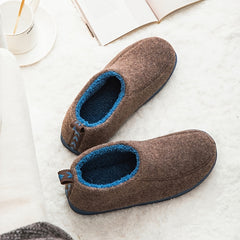 Men's Warm Cozy Non Slip Slippers Soft Sole Home Shoes Winter