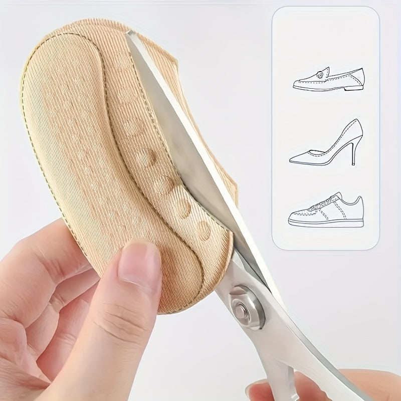 Heel Sticker Anti Drop Footwear Half Size Pad