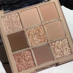 Milk Tea 9 Eyeshadow Palette Matte & Shimmer Finish