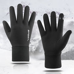 Winter Cycling Gloves Touch Screen Windproof Men's Motorcycle Gloves