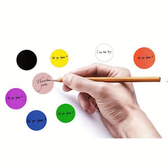 500Pcs Colorful Round Stickers for DIY Projects Gift Packaging