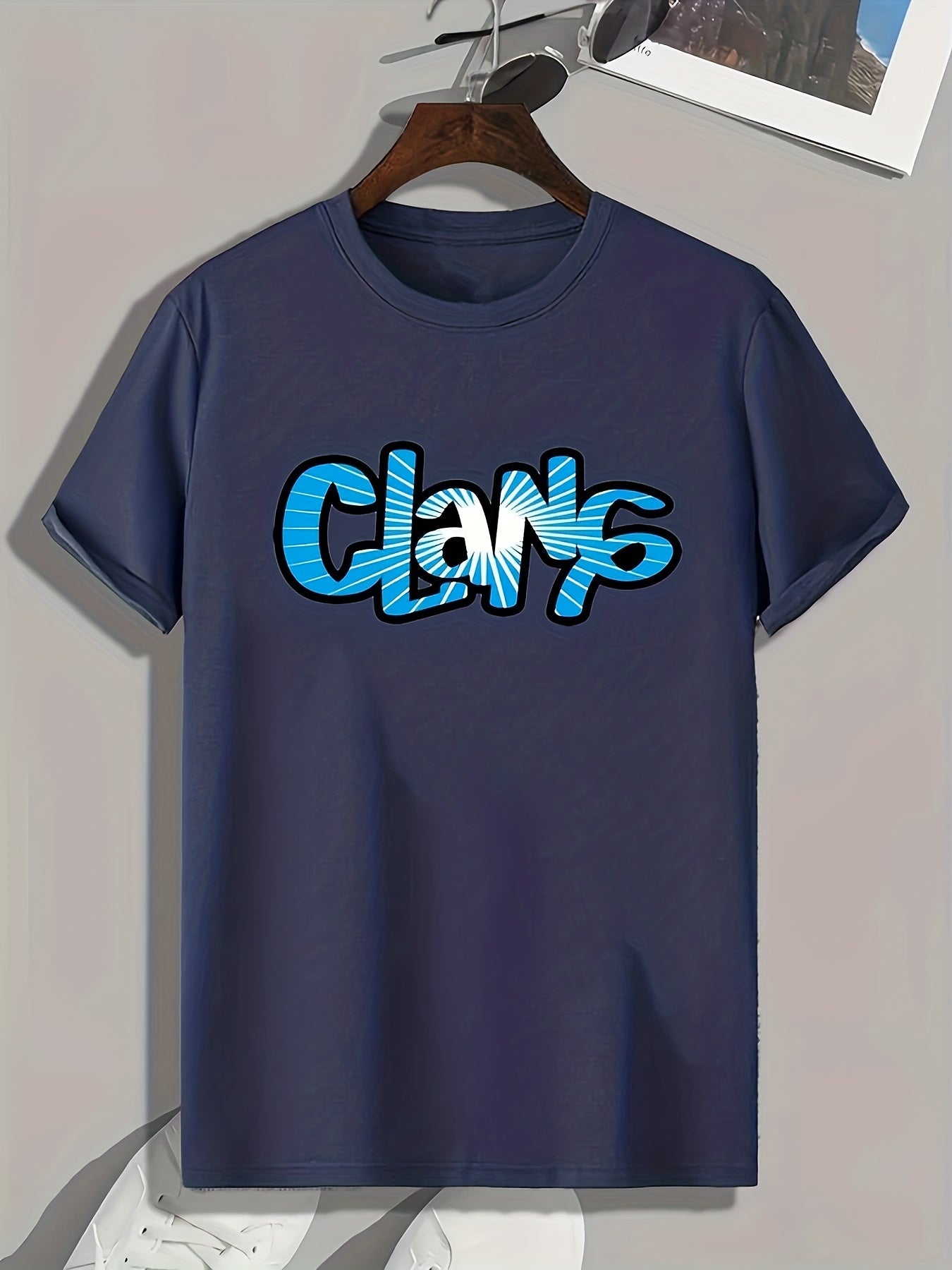 Men's Graphic Print T-shirt Casual Comfy Tees For Summer