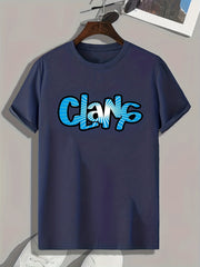 Men's Graphic Print T-shirt Casual Comfy Tees For Summer