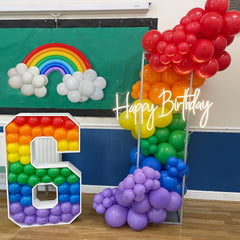 24pcs Balloon Garland Arch Kit Rainbow Balloons Wedding Decor Birthday Decor