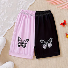 Soft Girls Butterfly Print Lounge Shorts