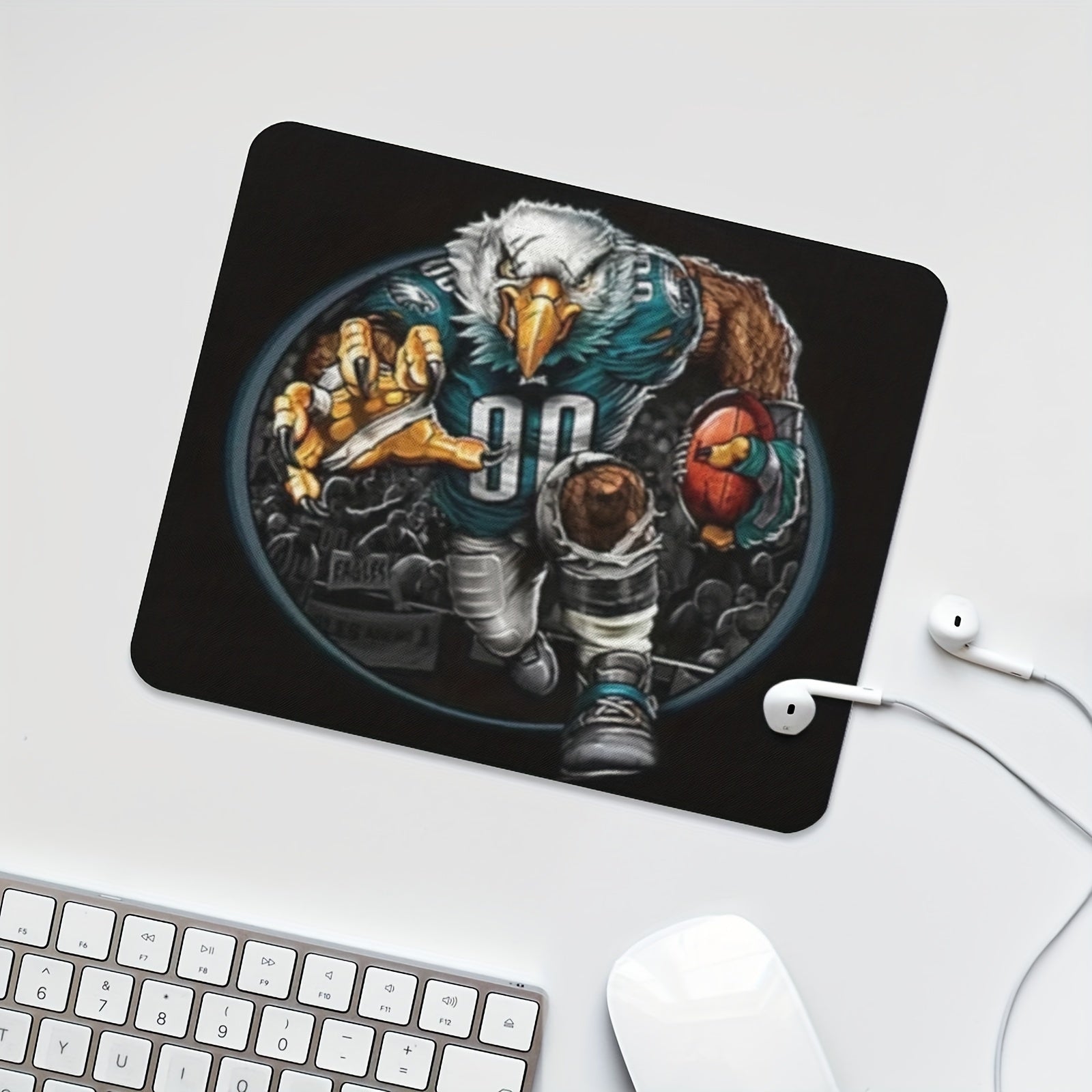 Personalized Textured Non Slip Rubber Base Mouse Pad