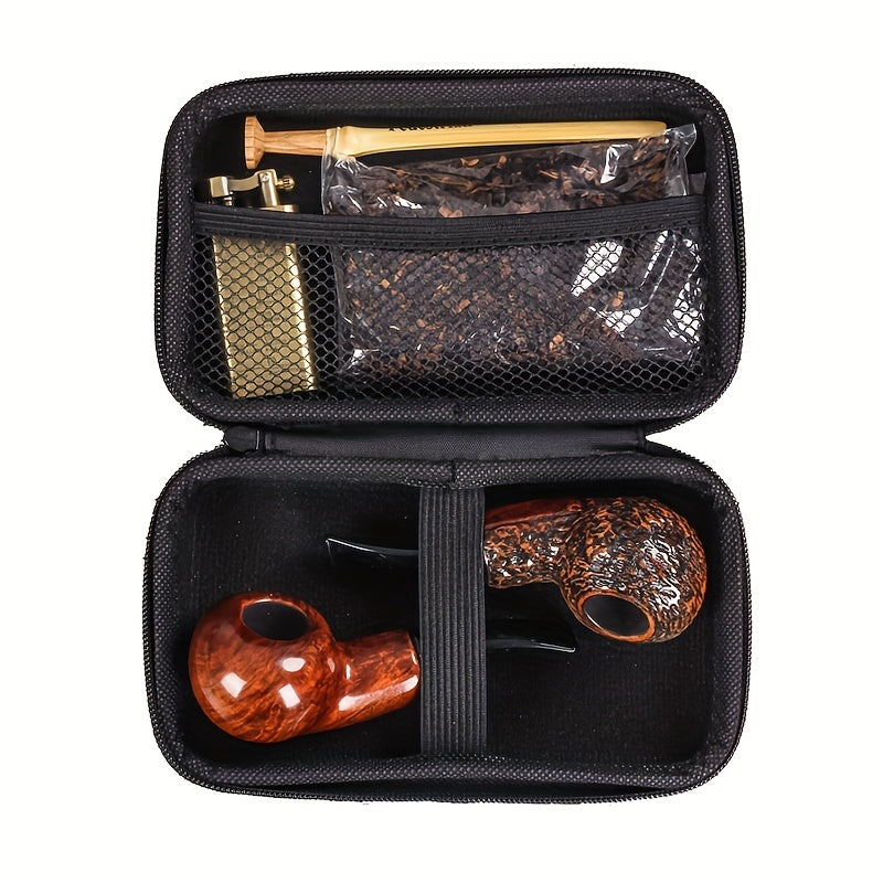 Men's Zippered Pipe Bag Pipe Storage Bag For Dad And Boyfriend