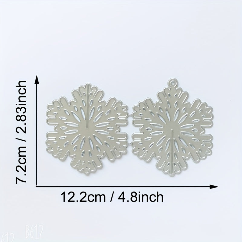 1pc Christmas Angel Snowflake Metal Cutting Dies Scrapbooking Paper Craft