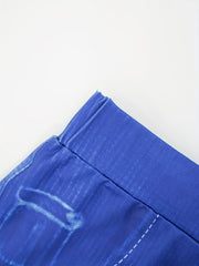 Solid Stretchy Skinny Cropped Jeggings for Women