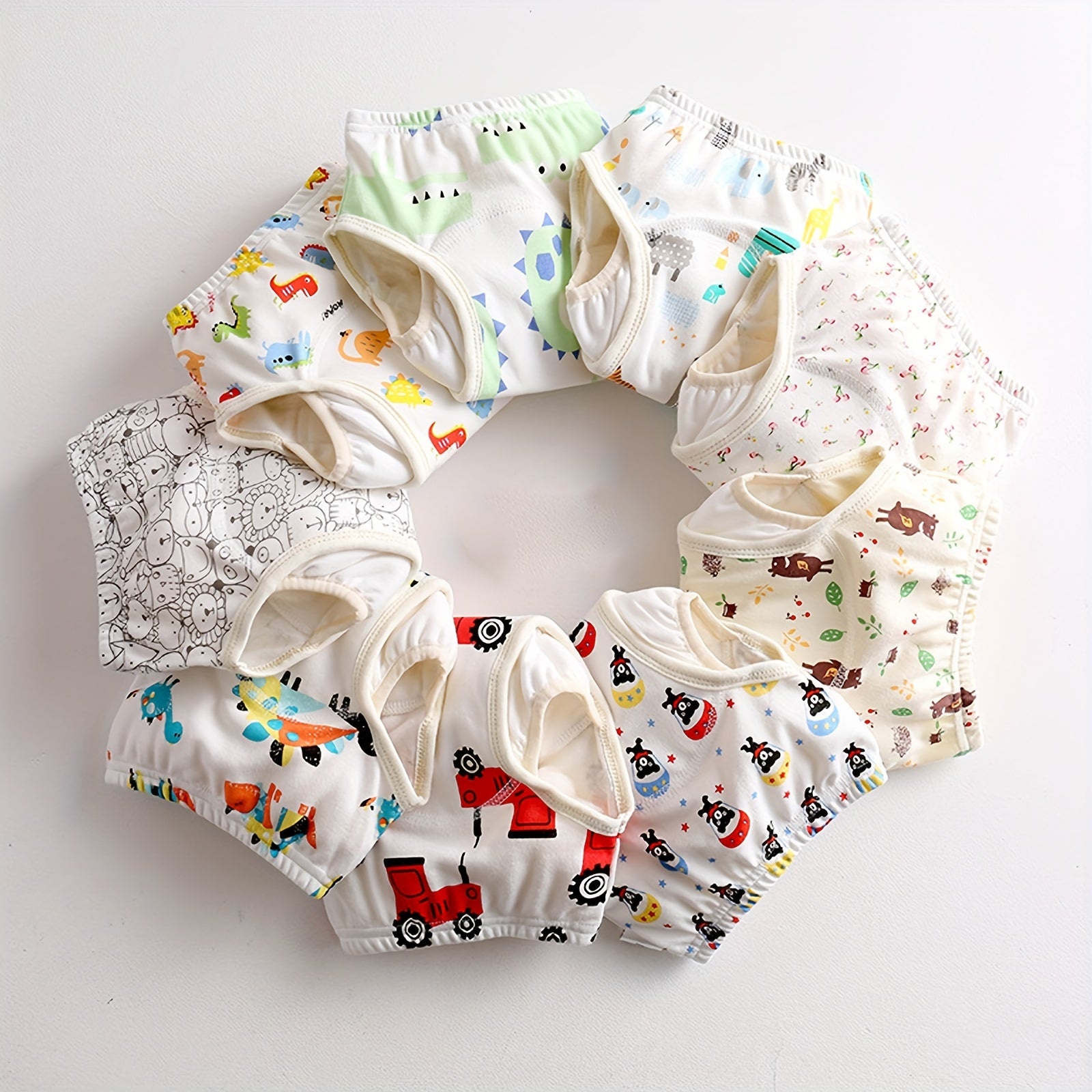 Baby Wing Training Pants For 7-14kg Newborn Baby Waterproof Diaper